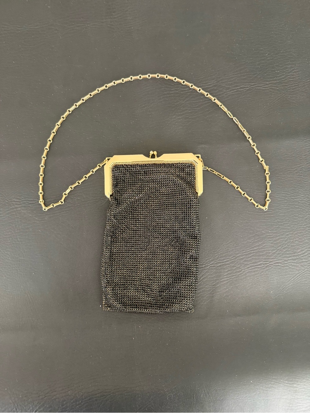 Vintage Fancy Evening Bag LOT: Black Slinky + Pink Beaded - Picture 5 of 11